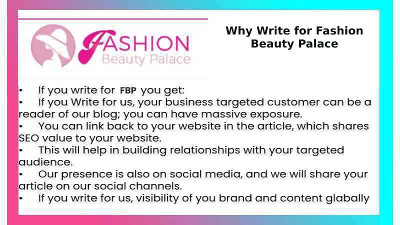 Why Write for Fashion Beauty Palace – Rhinoplasty Write For Us